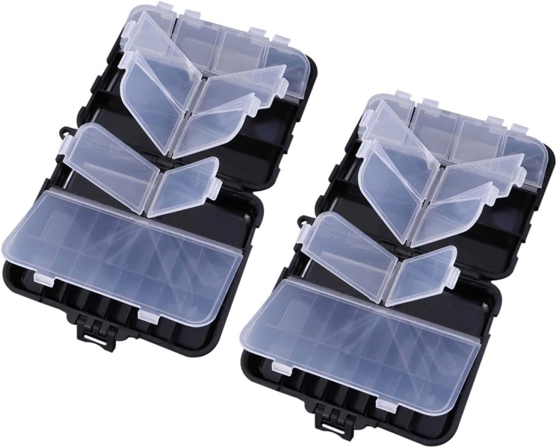2pcs Multi-function Fishing Organizer Boxes for Hook Accessories