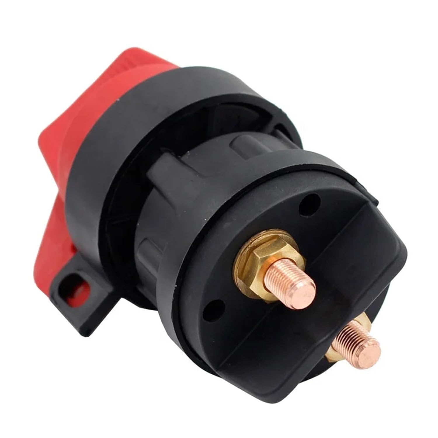 75920 Black/Red 300 Amp Master Disconnect Switch Knob Type Cut Off Anti-Leakage or RV ATV UTV