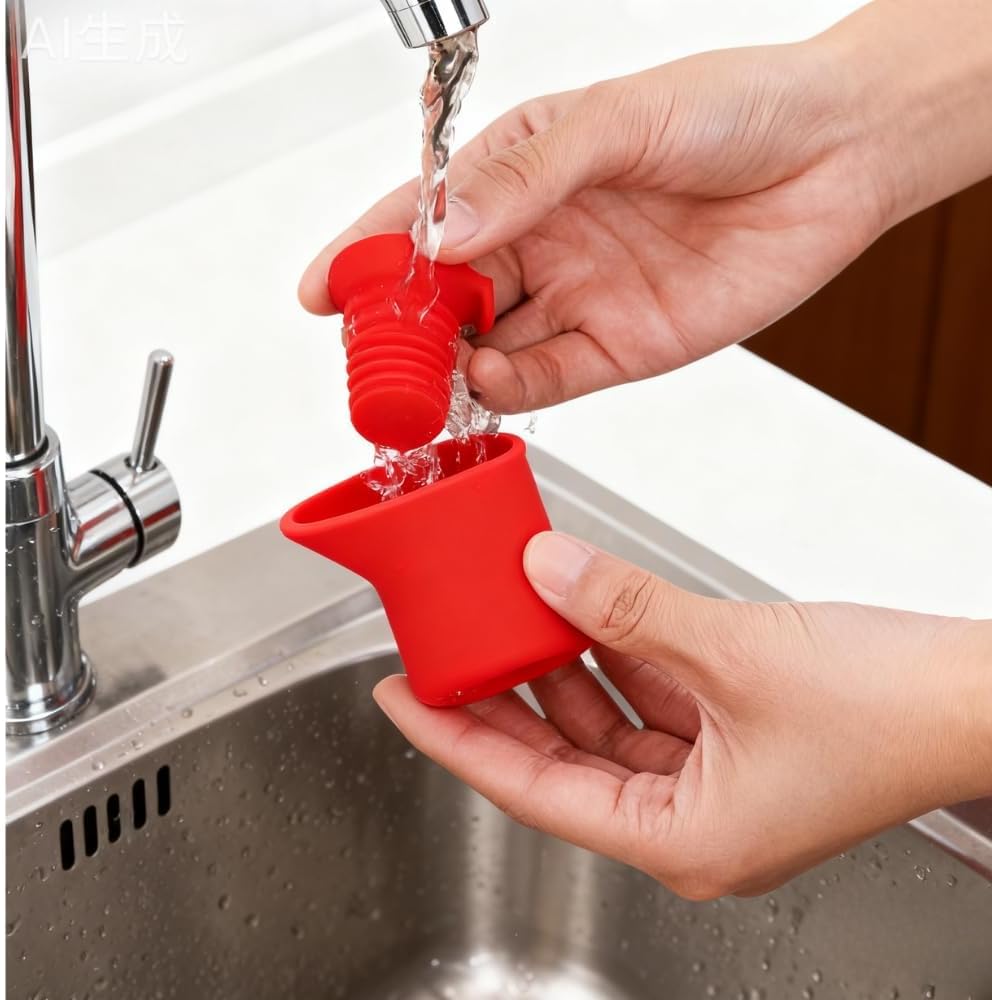 3-Piece Leakproof Wine & Champagne Stopper Collection - Durable Silicone Beverage Bottle Sealers, Airtight Portable Wine Savers Suitable for Home, Bar, Restaurant, Festivals & New Year Parties.