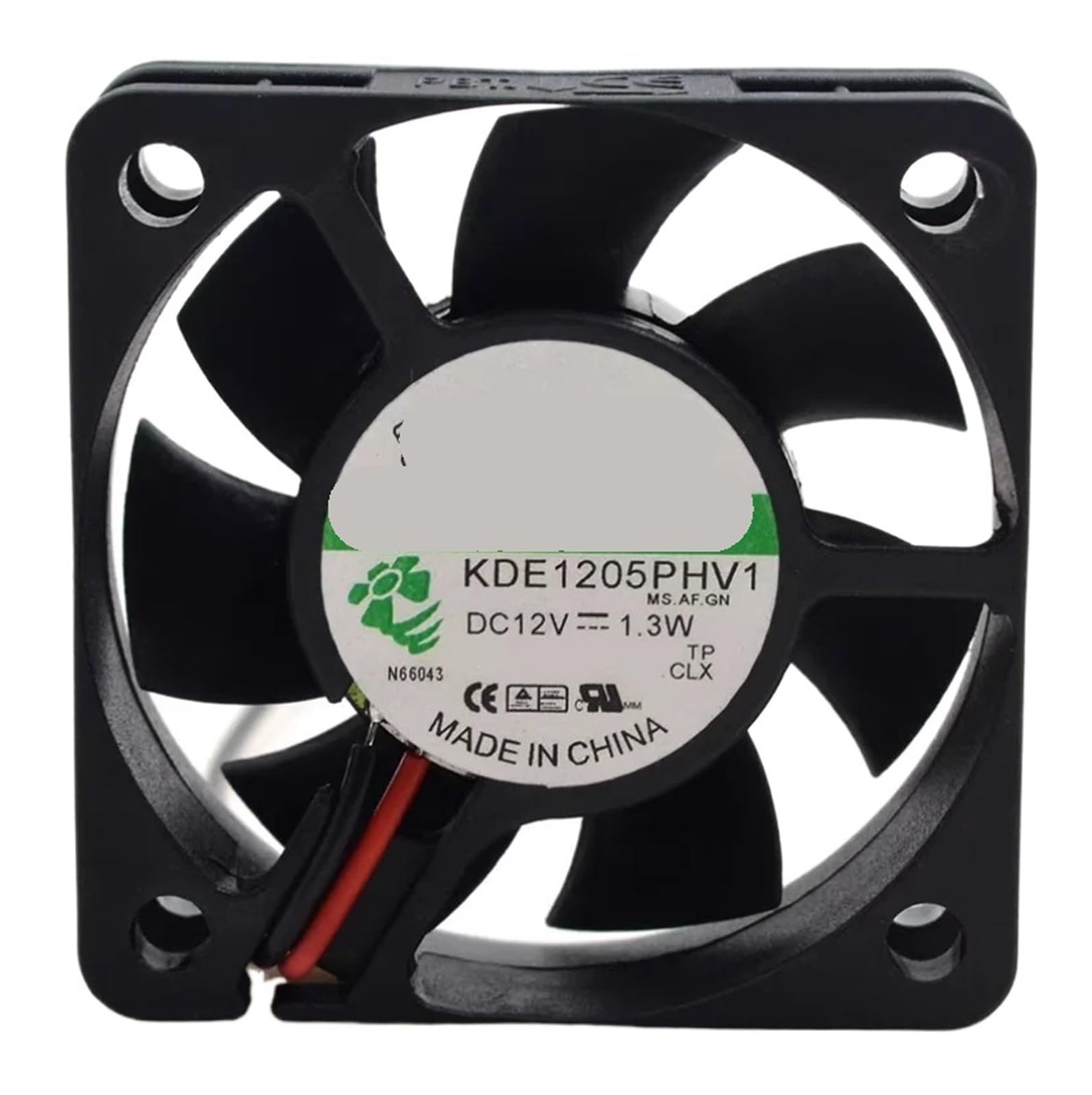 Ventilador 50x15mm KDE1205PHV1 12V para evitar sobrecalentamiento en equipos