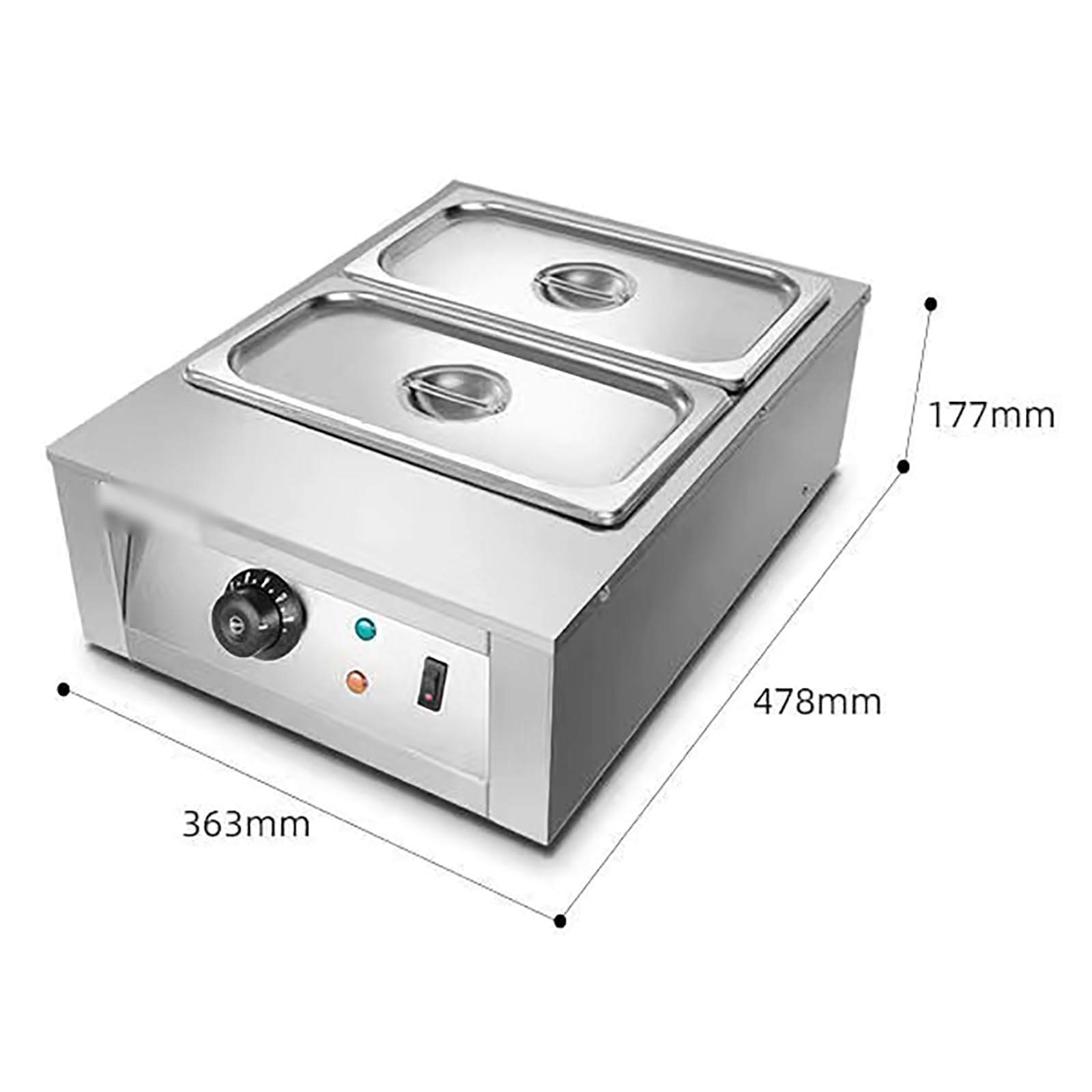 Creuseur de Chocolat, Chauffage de l'eau/Chauffage Automatique du Chocolat à Commande numérique, Machine à Fondre Le Chocolat pour Le Fromage au Lait et au café (C)