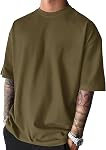 Opomelo Men's Fashion Oversized Tshirts Workout Short Sleeve T-Shirt Dry Fit Lightweight Crewneck Tee Tops