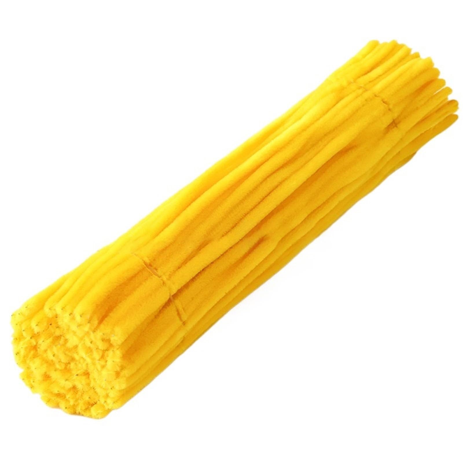Fil chenille bricolage pastel cure pipe pour fêtes - 8