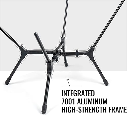 Miniatura 4 de ONETIGRIS OasisFlex Silla de camping, silla portátil con bolsa de transporte, ideal para camping, playa, picnic, parque, césped, deportes y eventos