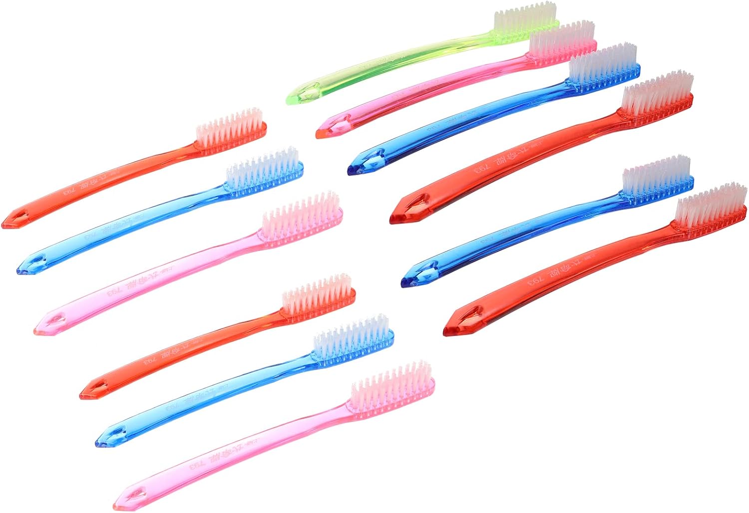 HEALLILY Hard Bristles Toothbrush Durable Practical