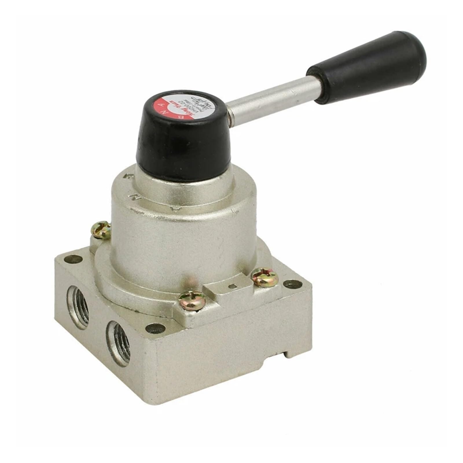 1pc Manual Pneumatic 3 Positions 3 Way 3 Ports Type 1/4