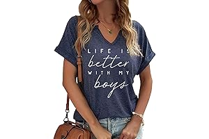 Celebrate the Special Bond with 'A Proudtee' V-Neck Shirt