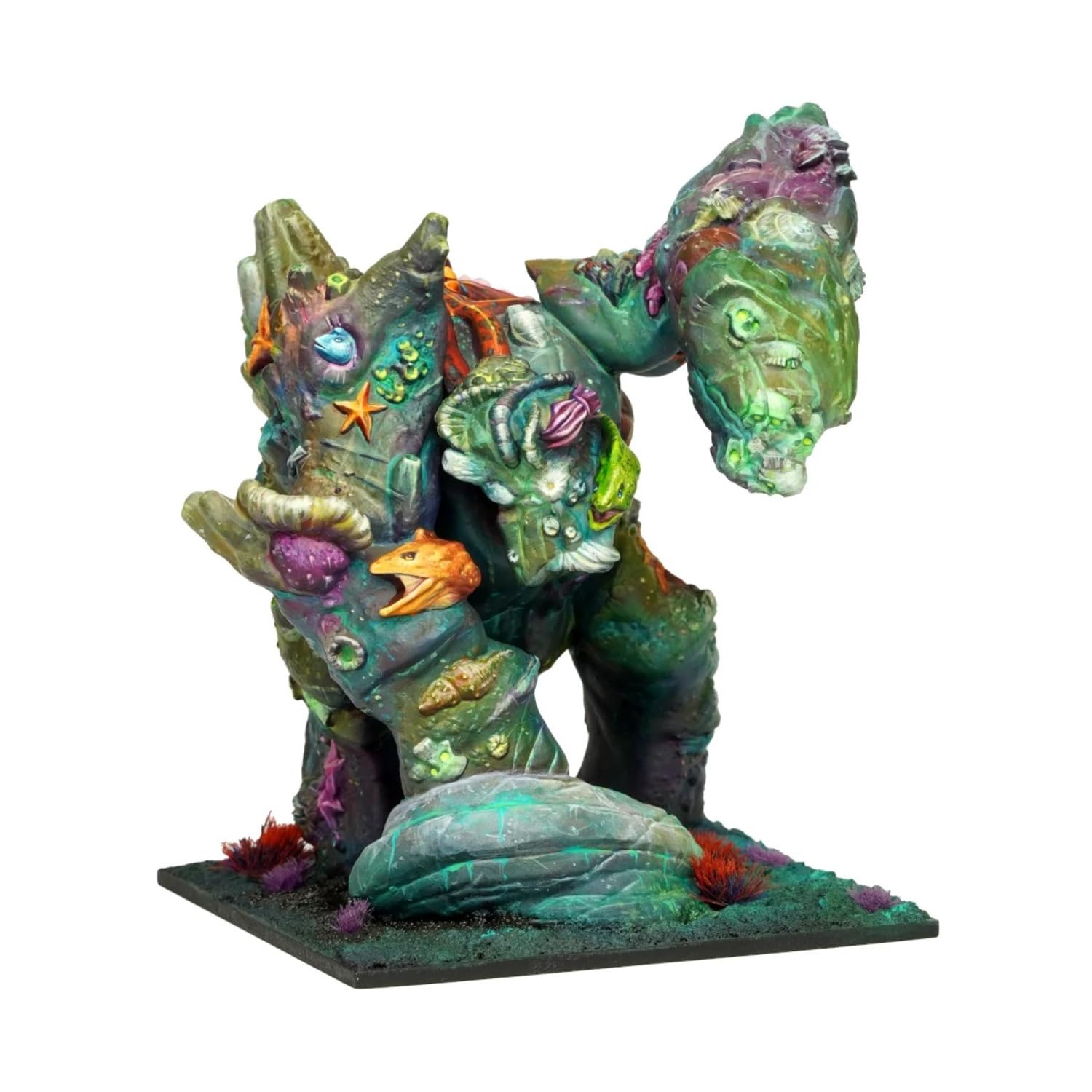 Mantic Coral Giant figurine de monstre marin en résine haute précision