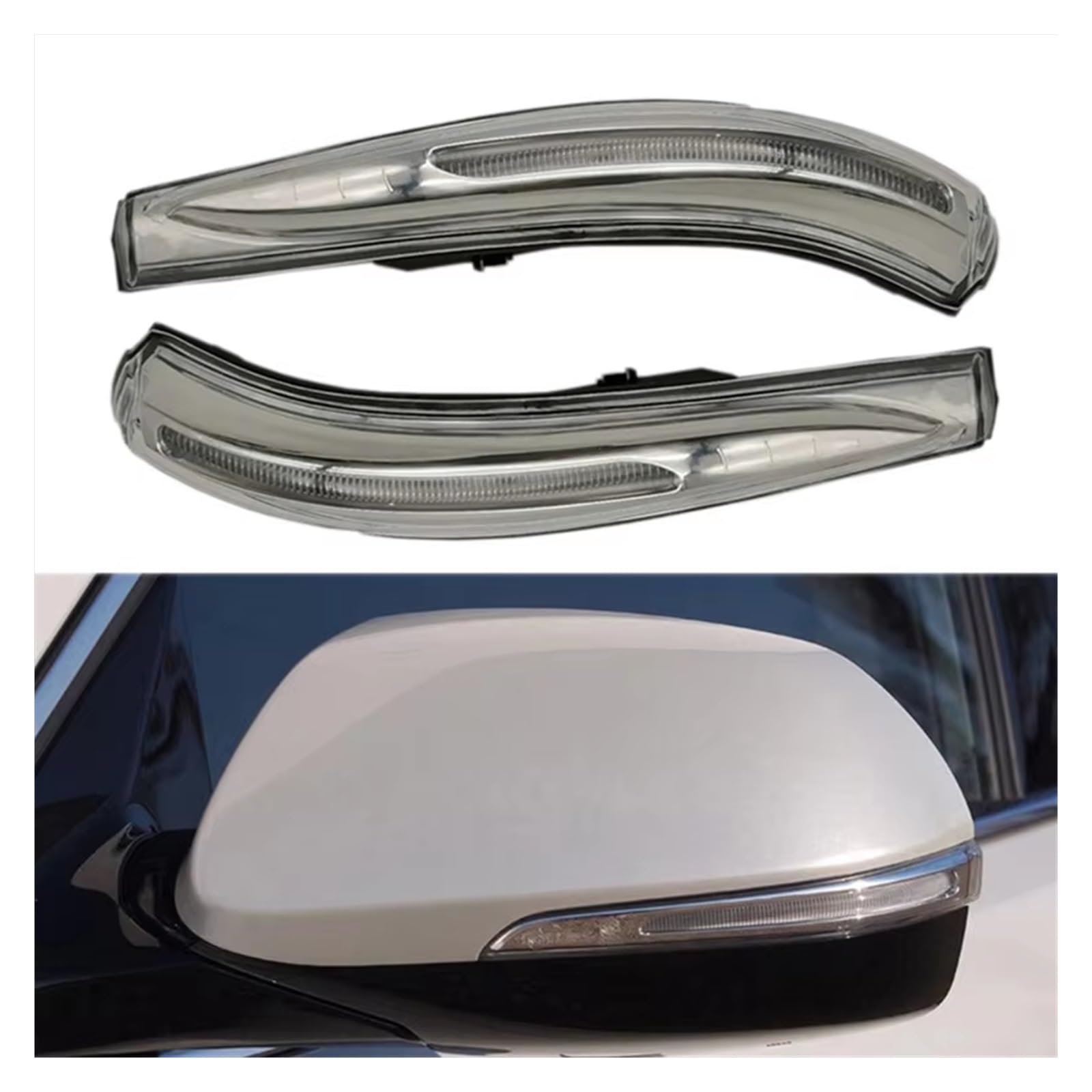 Flügelseitenanzeige Für Hyundai Für Santa Für Fe-XL 2013-2018 Auto-Rückspiegel-Blinkerlampe 87613B8000 Rückspiegel-Blinkerlampe