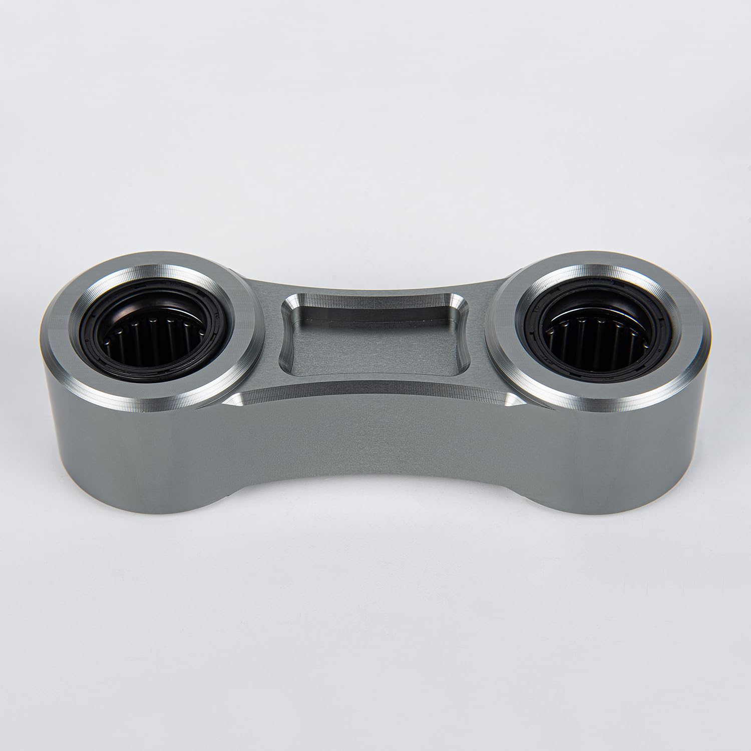 Kit de Lien de siège d'abaissement de Corps d'os de Chien de Moto Compatible avec B.M.W S1000RR S 1000 RR S-1000-RR 2019 2020 2021 2022 2023 Liens de Chute de tringlerie de Suspension (Gris)