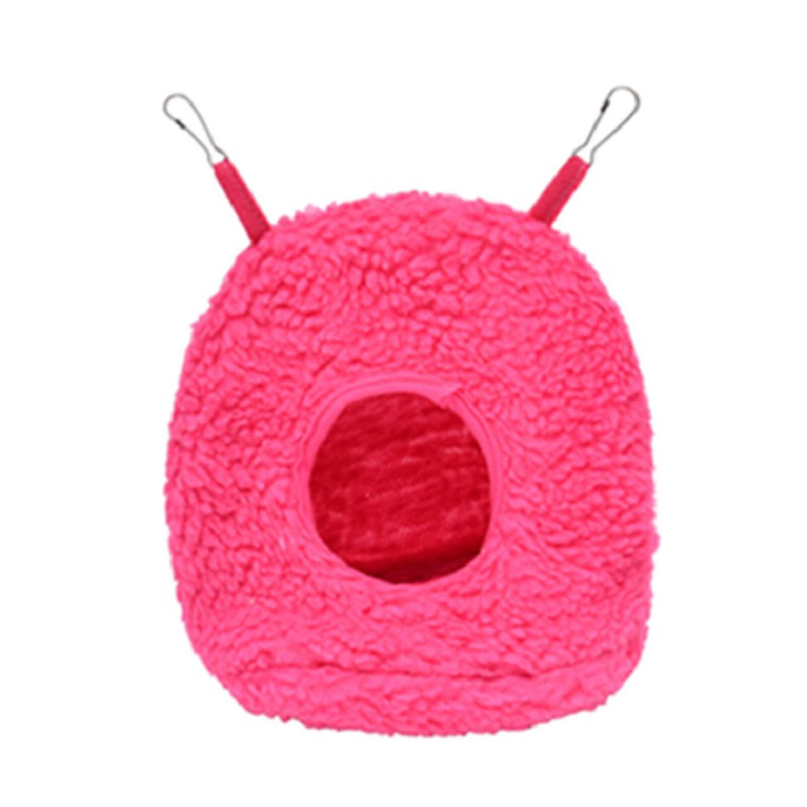 Papuga Chomiki Łóżko Ciepłe Ptaki Hamak Dom Królik Wiszące Śpiwór Dla Zwierząt Artykuły Czerwony M(Pink,S)