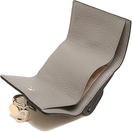Chloé グレー 三つ折り財布 Amazon | [Chloe] [クロエ] 三つ折り財布 アルファベット ミニ財布