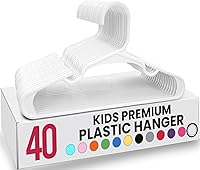 Vista 27 de Utopia Home Paquete de 20 Perchas para Niños - Perchas de Plástico para Bebé de 11.5 Pulgadas para Armario - Perchas para Niños para Ropa y Percha