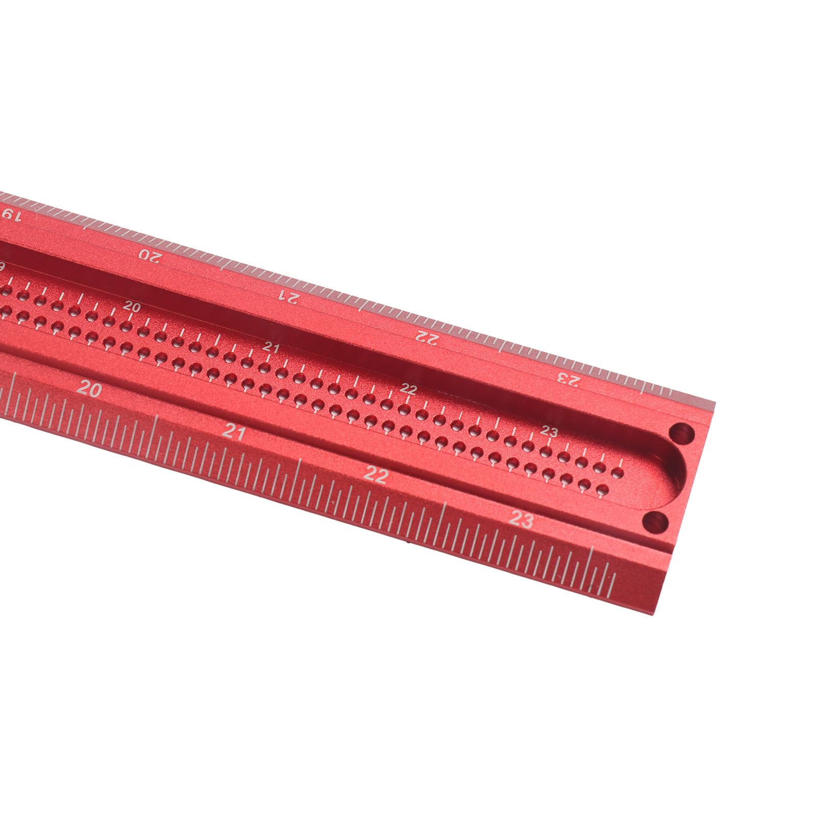 KIMISS Protractor de Regla T Square Ajustable - Ángulo de Aleación de Aluminio de 180 Grados para la Herramienta de Medición de Carpintería, Manualización y Diseño