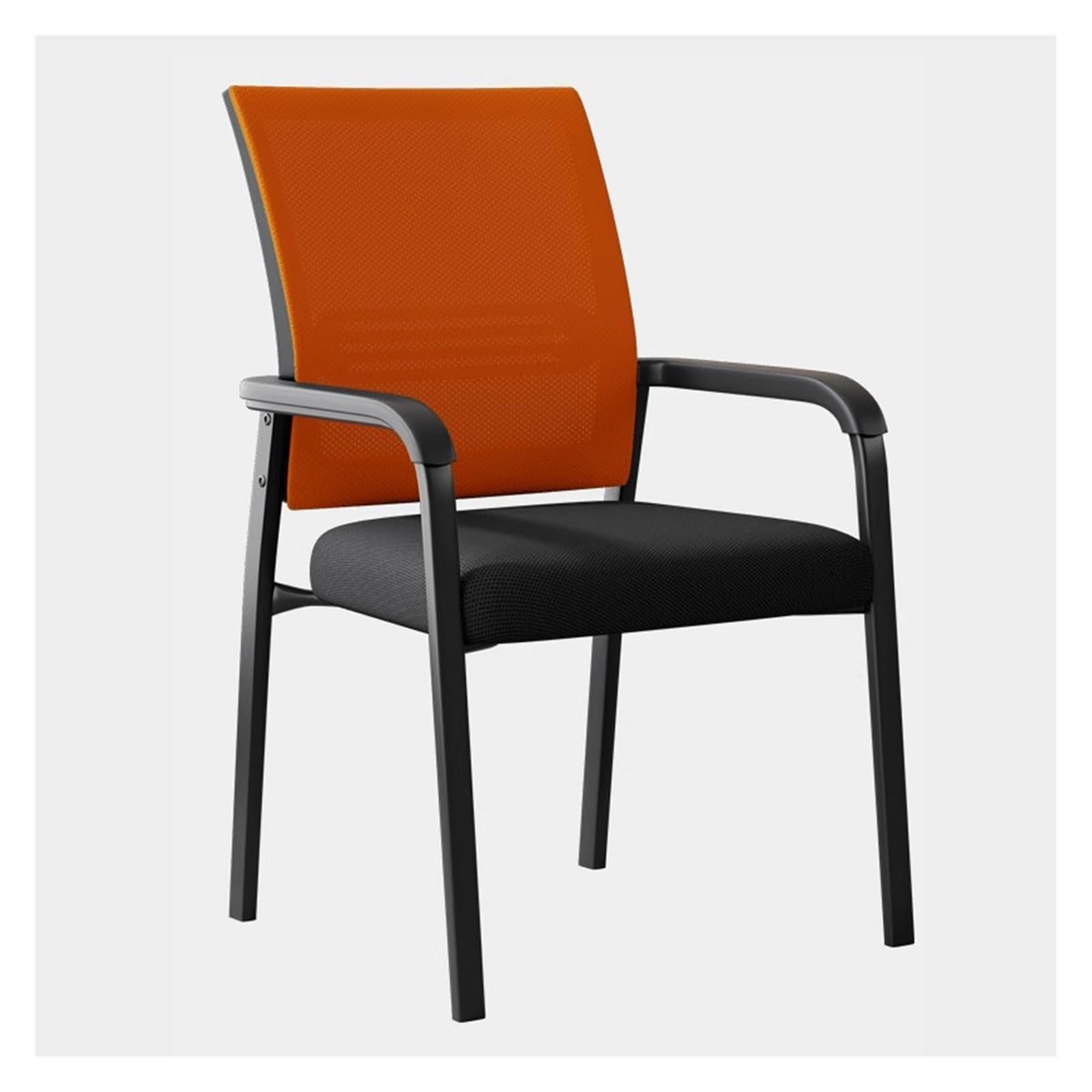 Silla de oficina de malla con cojín grueso ergonómico y respaldo transpirable