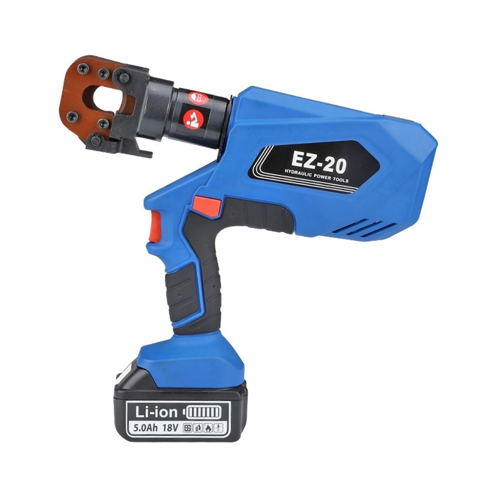 Smtyxs One Color Ez-20 Electric Wire Scissors Hydraulic Cutter Open Cut Armoured Cable Lithium Rope Secure Crimping