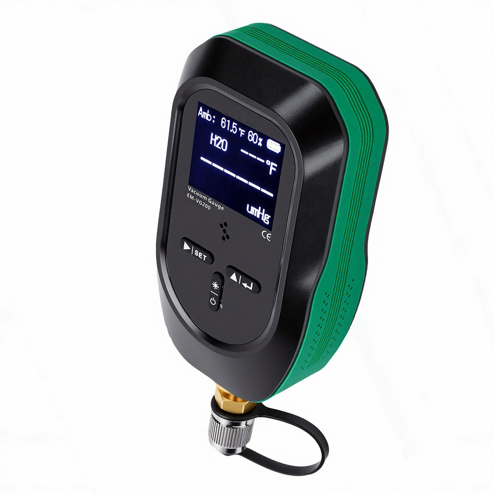Generic Probador de Vacuómetro Digital HVAC con Medición Precisa de Micrones para Comprobar la Integridad del Adecuado para Técnicos de HVAC