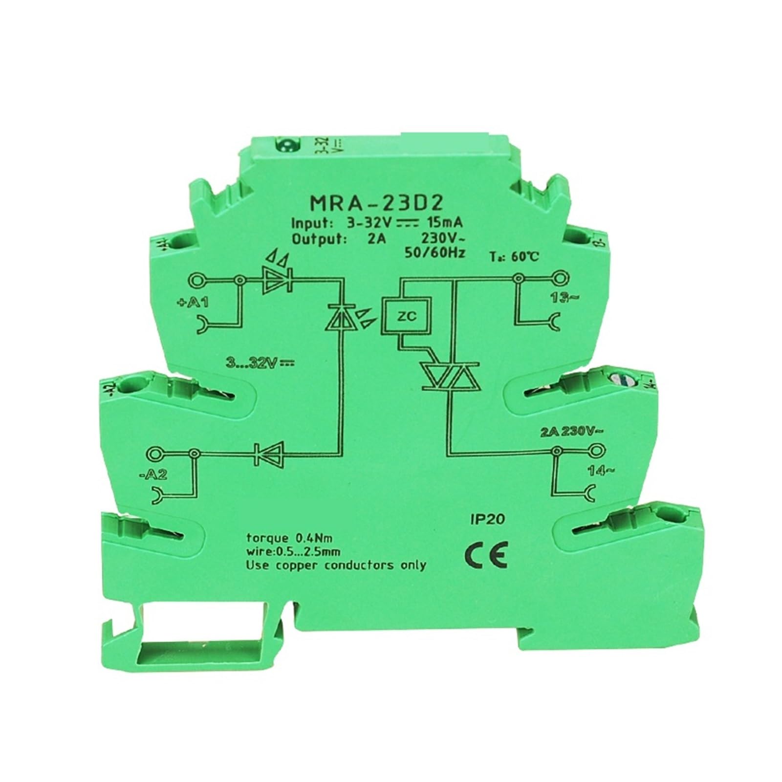 10 Stück 2A SSR Solid State Relais Modulplatine