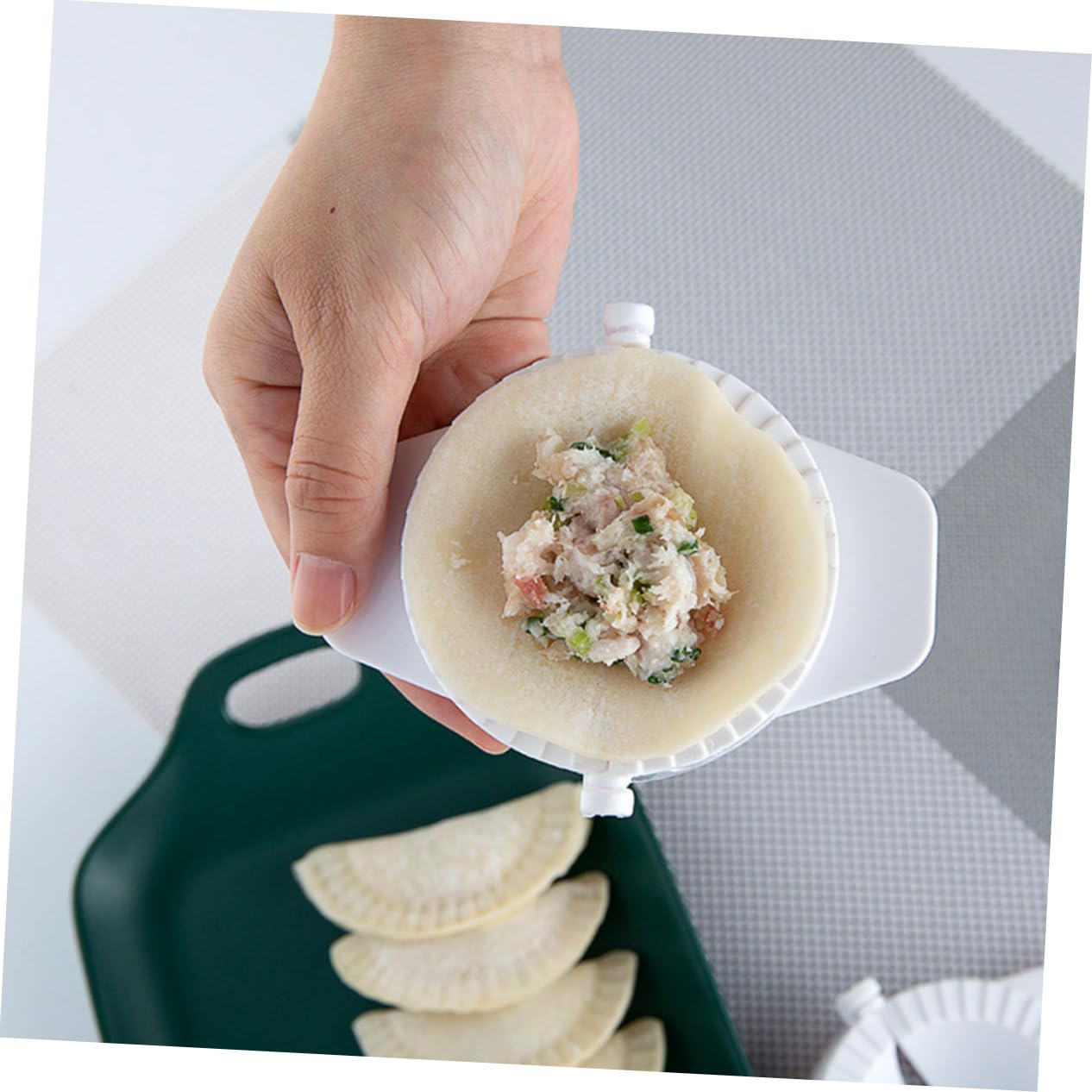 2 Pezzi Pressa Per Ravioli Manuale In Alluminio - Stampo Multi-griglia Per Pasta, Gnocchi, Pelmeni, Empanadas - 25x25x1 Cm