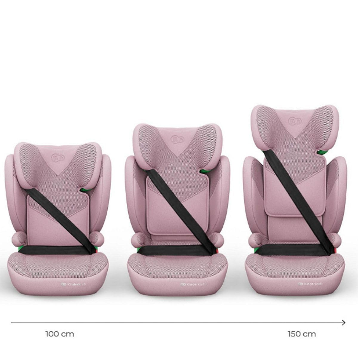 Silla coche Junior Fix 2 Plus 100-150 cm Pink