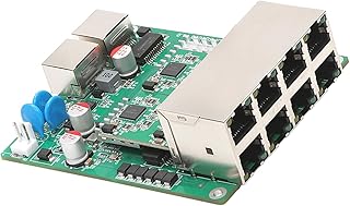 10 Port 1000Mbps Gigabit Ethernet Switches 8 Port 48V PoEs LED Indicators for Networking Tiny Poet Switches