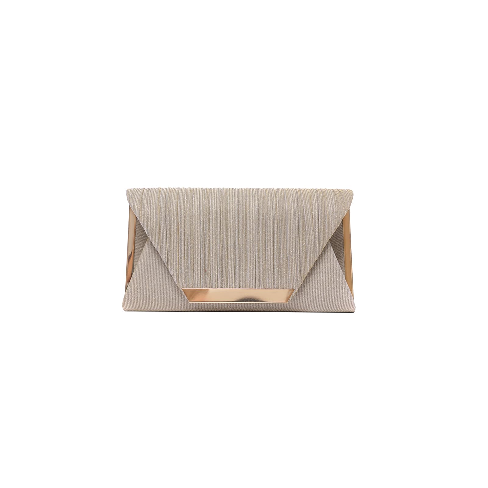 Clutch Bag con Paillettes Borsetta da Sera Donna Borsa Sposa Bling Borsa a Spalla Pochette Piccolo con Catena Elegante Borse Messenger Borsa a Tracolla per Cerimonia Festa Ballo Cocktail Oro