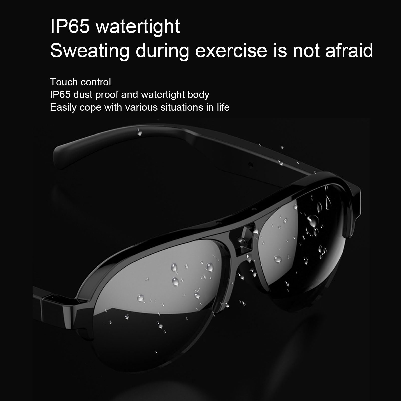 Amazon.co.jp: AIスマート翻訳メガネ、144言語リアルタイム翻訳メガネ