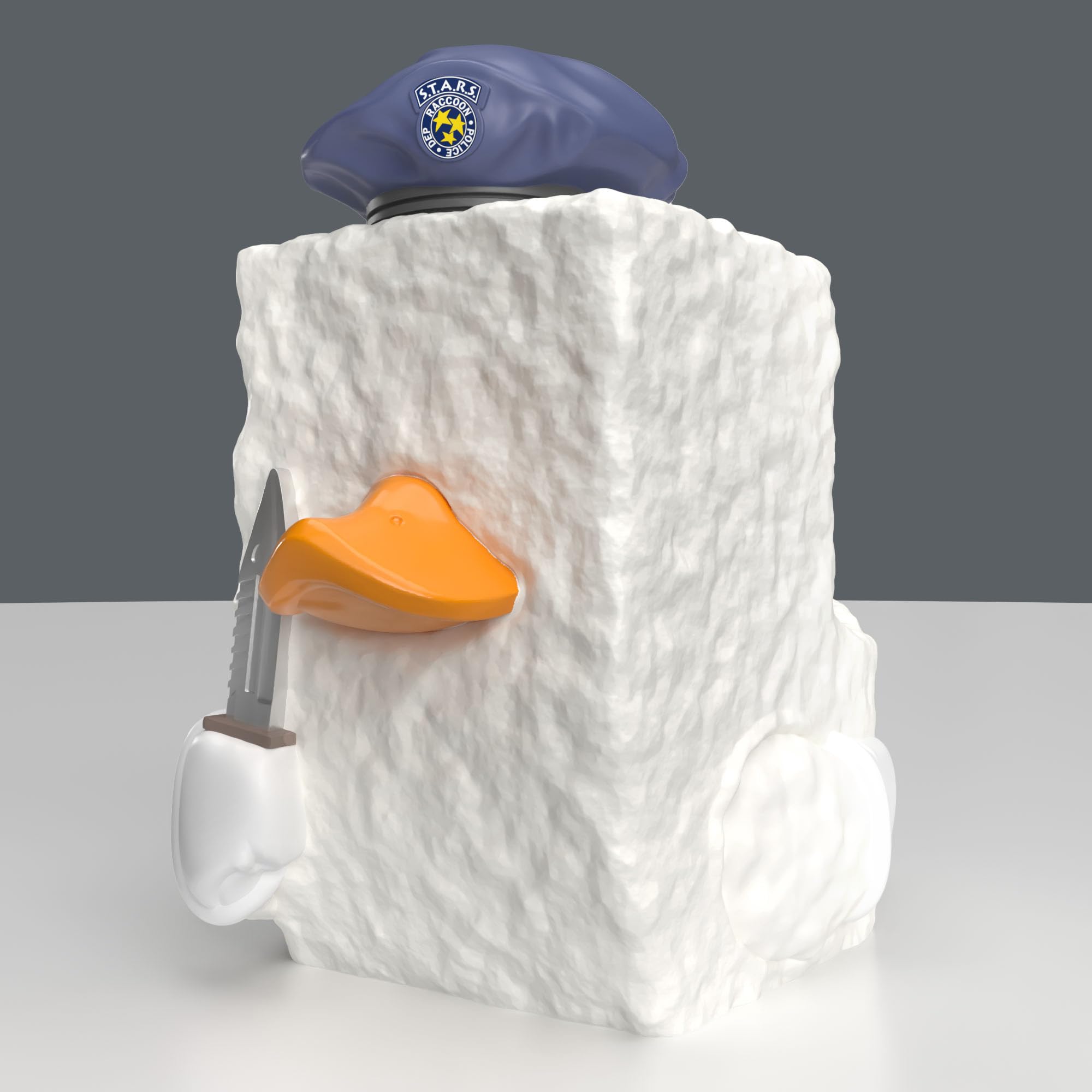 TUBBZ Mini: Resident Evil - Tofu Cosplaying Rubber Duck Vinyl Figure, Tofu (Mini) - Image 3