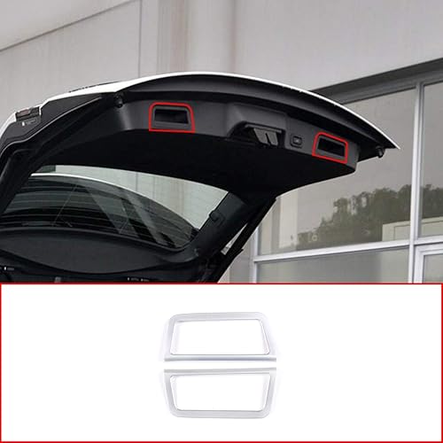 CHEYA Cubierta de decoración de manija de puerta trasera de coche ABS cromado para Land Rover Range Rover Evoque 2020