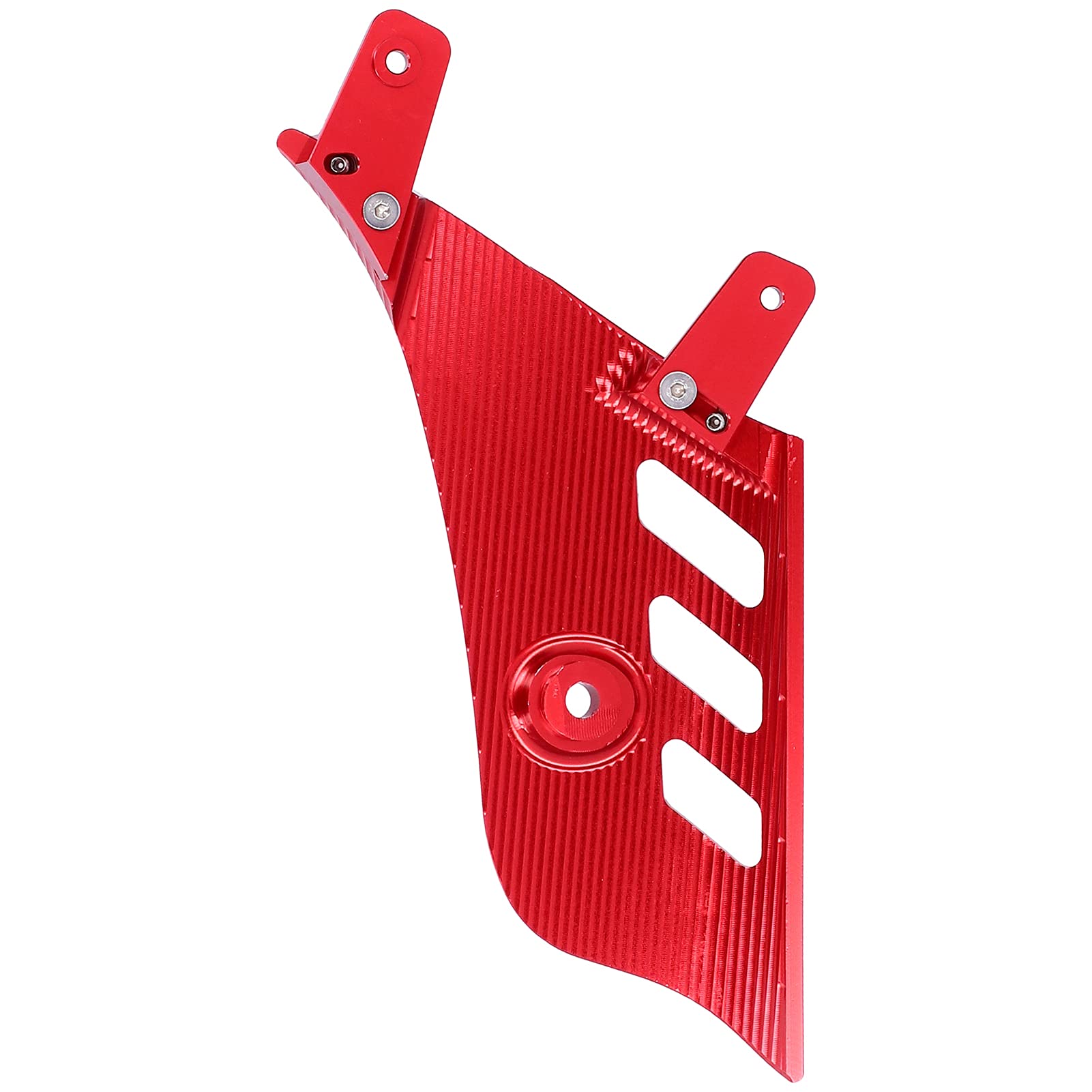 Copertura Forcellone, Copertura Forcellone Moto Ruota Anteriore Ammortizzatore Laterale di Ricambio per VESPA GTS 125 200 300 2013-2020(Un rosso)