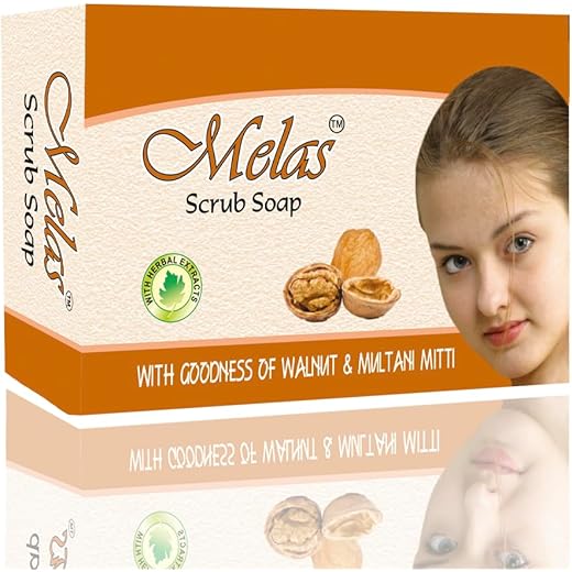 Melas Scrub Soap Pack - 6 Pack
