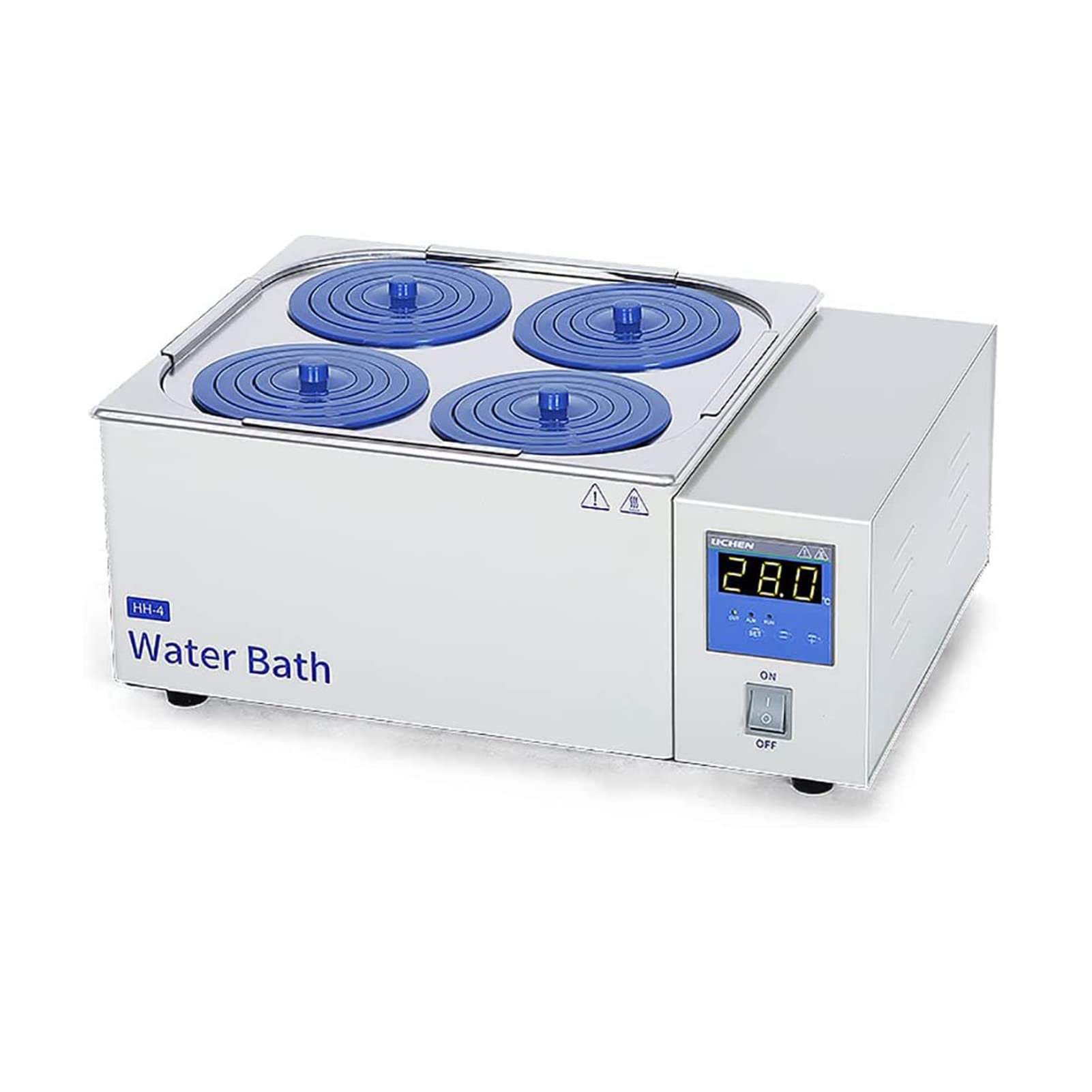 Baño María termostático digital de laboratorio, baño María digital de laboratorio, baño María termostático de laboratorio con calentamiento eléctrico de 1/2/4/6/8 orificios, temperatura ambiente has
