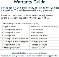 Vista 8 de LETAU - Cortinas de madera para ventanas con cenefa filtran la luz