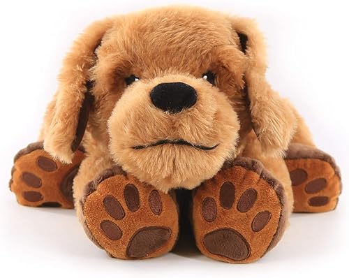 Roylco Theo The Sensory Companion - Animal de peluche, 2.5 libras, juguete sensorial, pelo suave, paquete de calorfrío, animal de peluche para niños