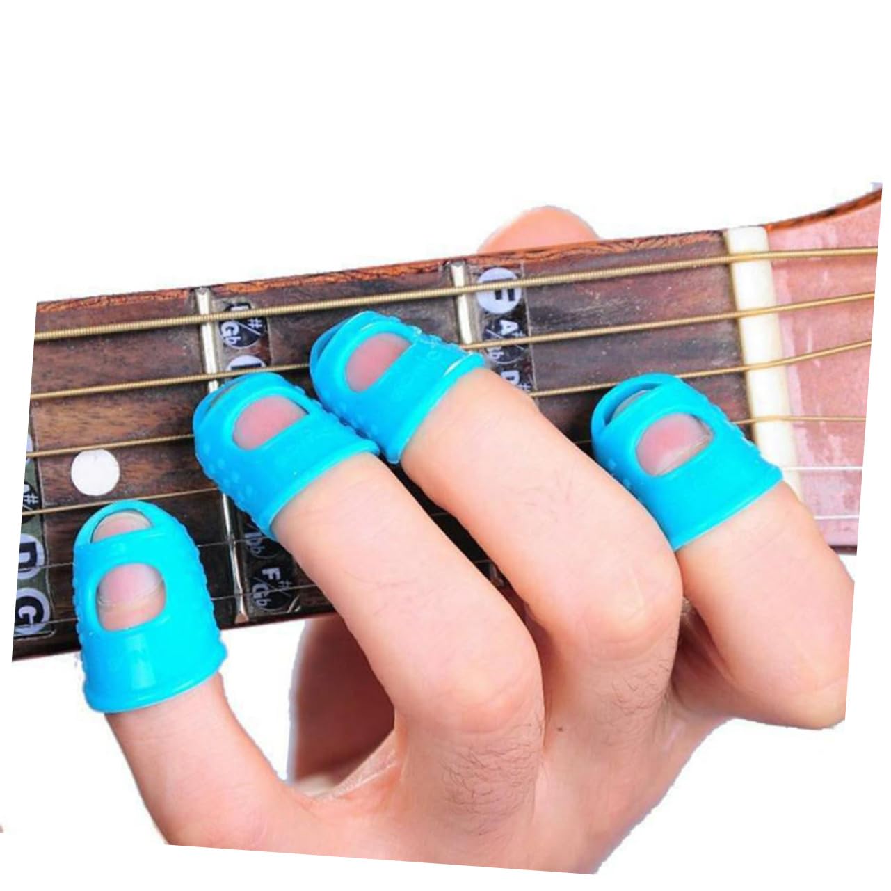 Juego de 21 Slides de Guitarra Metálicos con Sonido Brillante y Sustain Superior para Guitarra Acústica