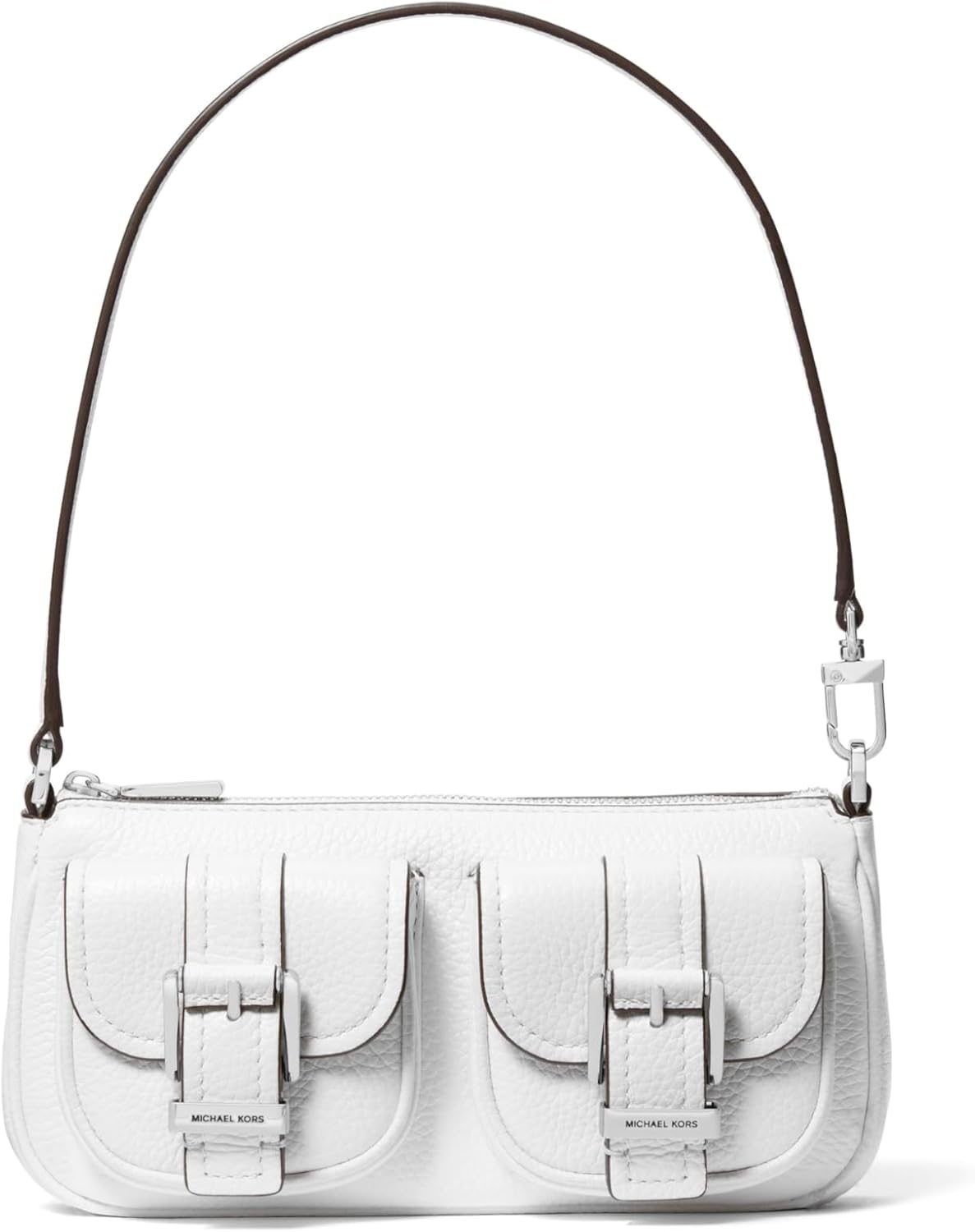 ['Silver-tone Hardware/Optic White']