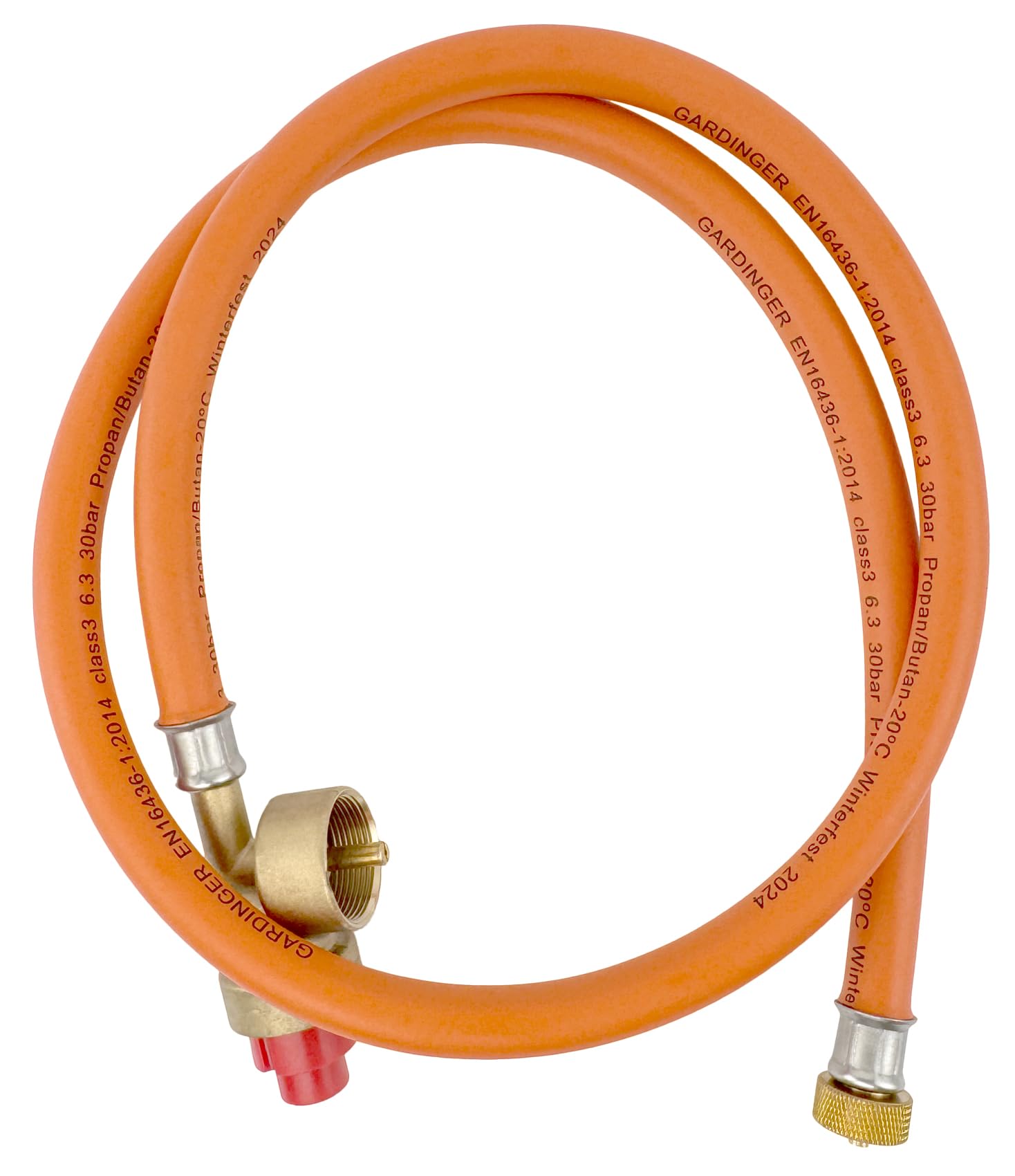 GARDINGER Campingkocher Safety Camp Allgas Piezo Zündsicherung Set mit Grillplatte vier Kartuschen