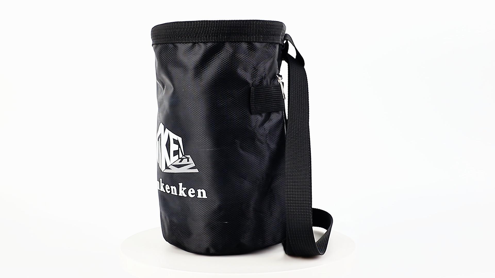 Kletter Chalkbag Mit Verstellbarem Gurt - Oxford Stoff Für Boulder & Sport