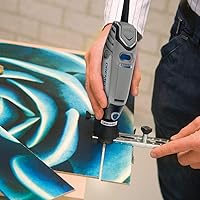 Vista 2 de Dremel 678 - Circle Cutter and Straight Edge Guide Rotary Tool Attachment - Fits Dremel Models 4300, 4000, 3000 and 8220