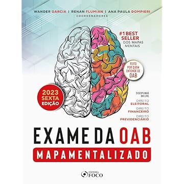Capa do livro Exame da OAB Mapamentalizado - 6ª Ed - 2023