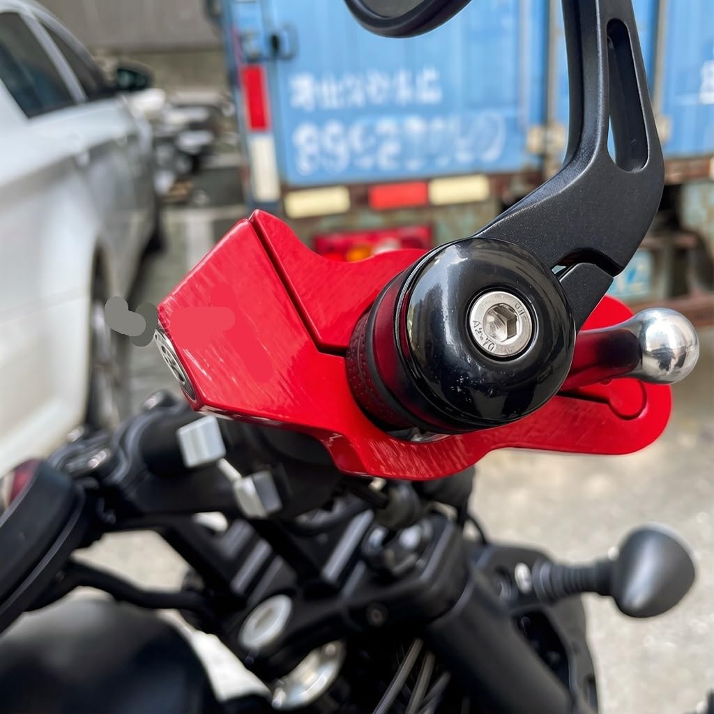 bezpieczna blokada motocyklowa Pasuje do blokady kierownicy motocykla DUCATI. Wytrzymała stal antykradzieżowa Blokada Motocykl(Blue)