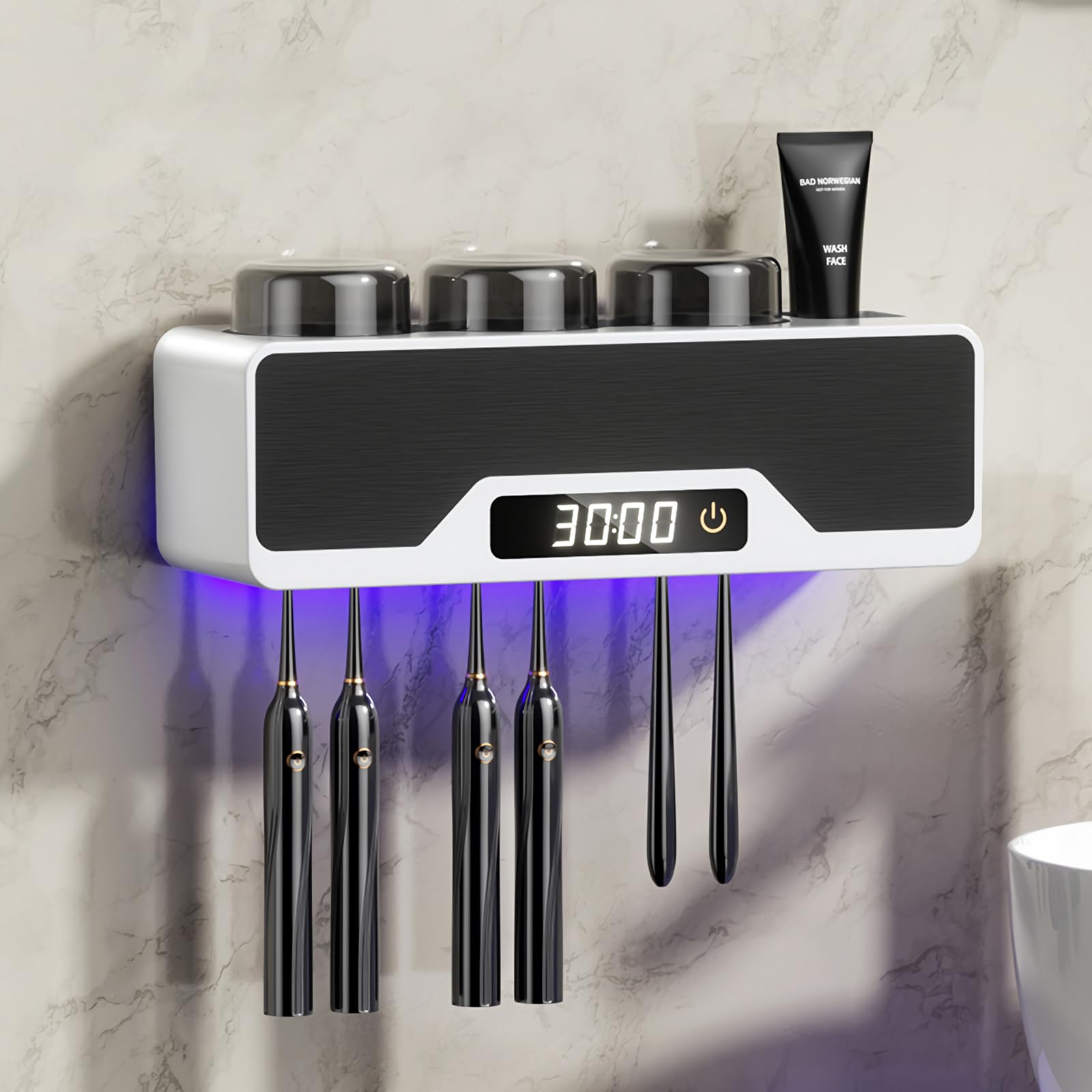 Porte-brosses à dents pour salle de bain : finissez-en avec le désordre