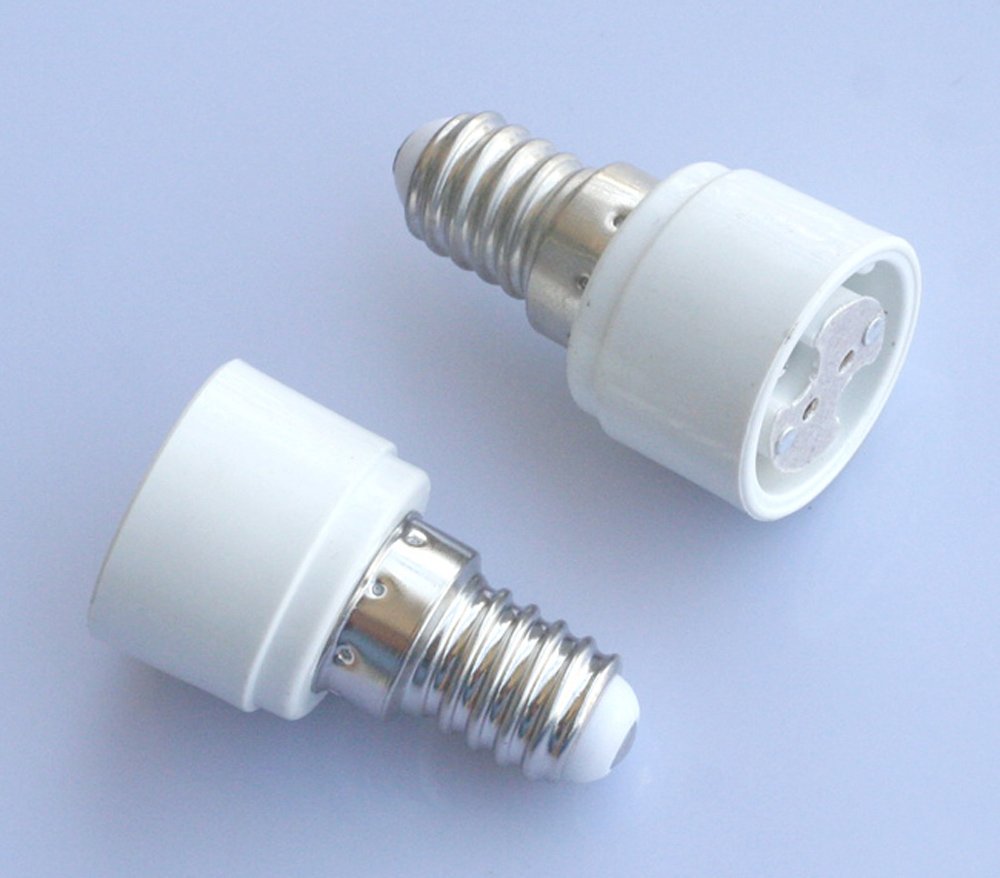 4 Adattatori E14 A E27 Per Lampadine LED E Risparmio Energetico - Compatibili Con Smart Home