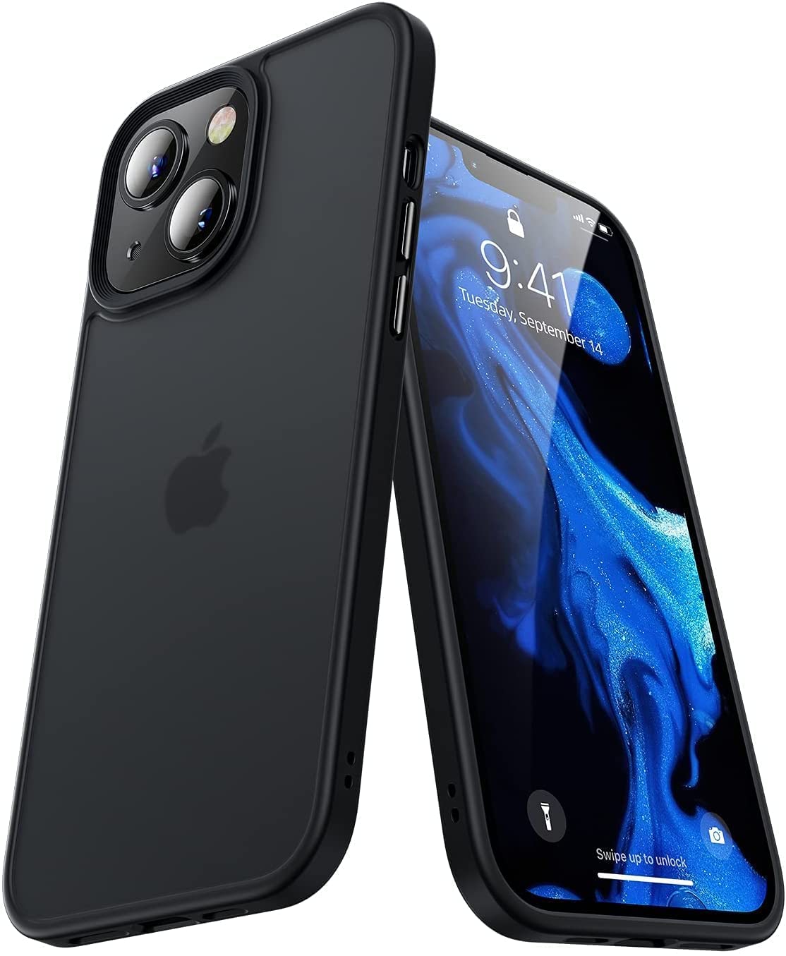 Amozo Ultra Hybrid Defence Series, Camera Protection, Shockproof, Metallic Buttons, Back Case