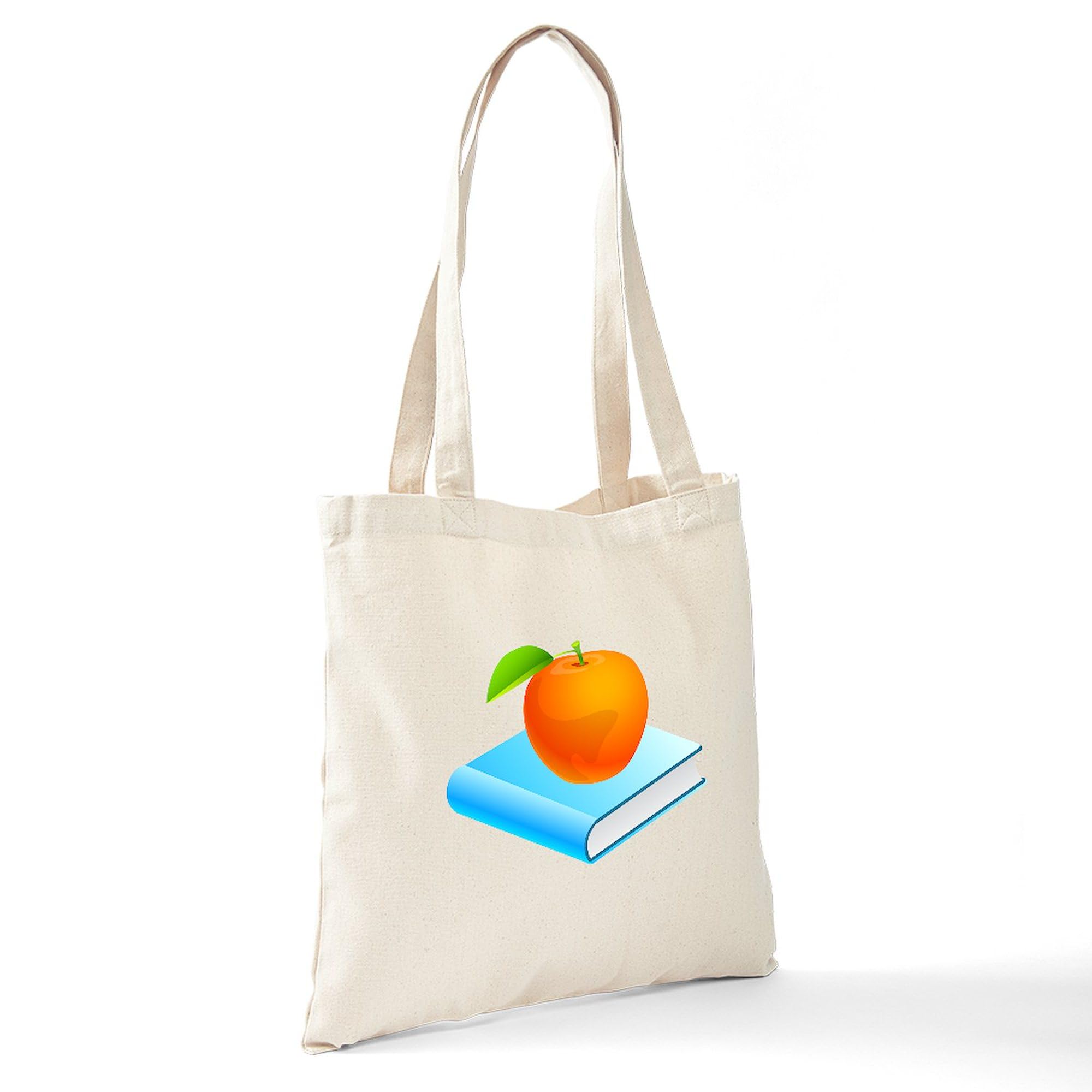CafePress Natural Canvas Tote Bag - Reusable Teacher Supplies & Shopping Bag (2 Sizes) - View #8
