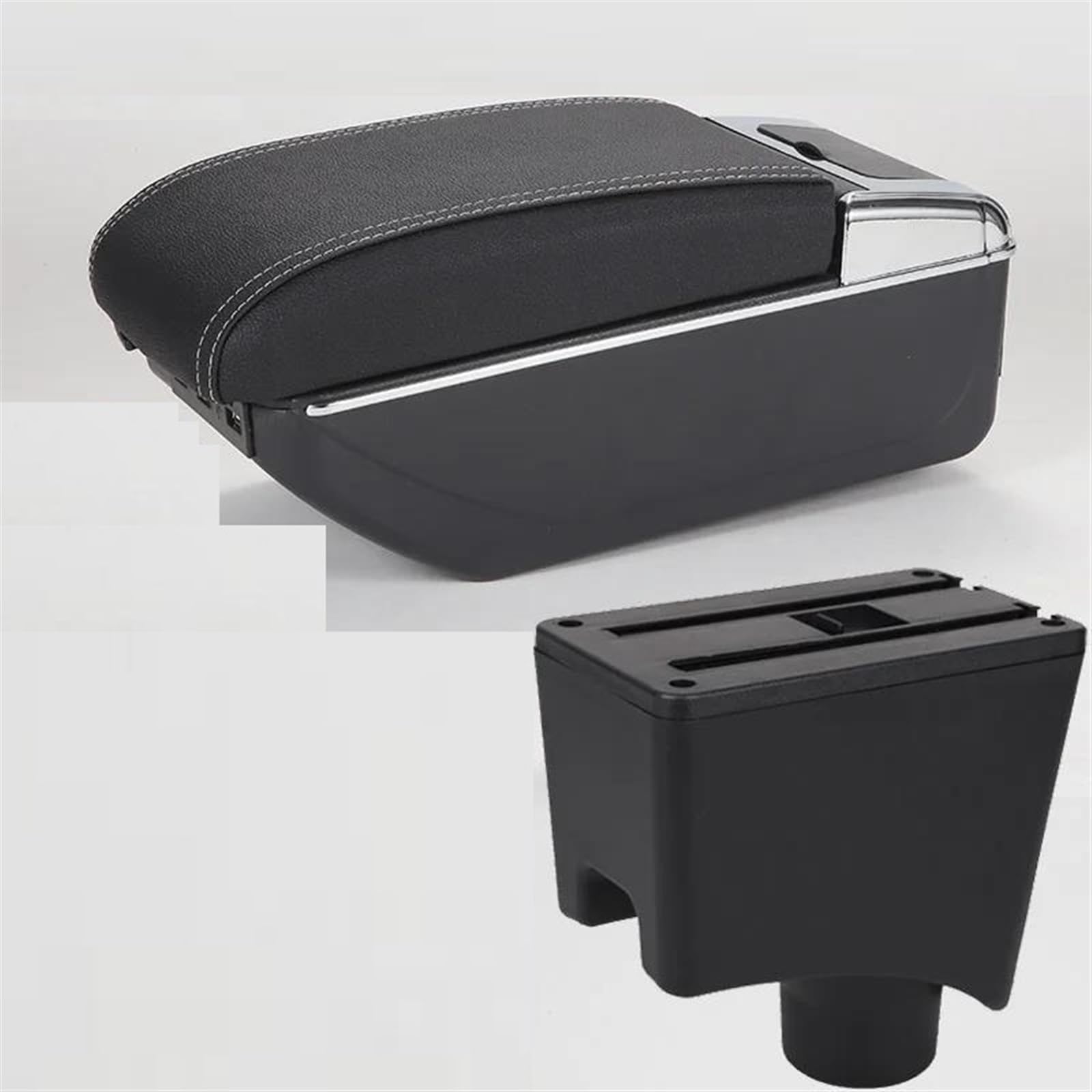 Boîte De Rangement Pour Accoudoir De Console Centrale De Siège D'accessoires De Voiture, Boîte De Rangement Pour Almera G15