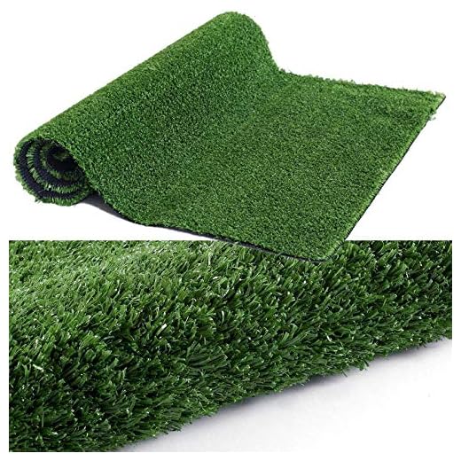 GL Artificial Grass Turf Lawn - 6FTX10FT(60 Square FT) Indoor Outdoor Garden Lawn Landscape Synthetic Grass Mat