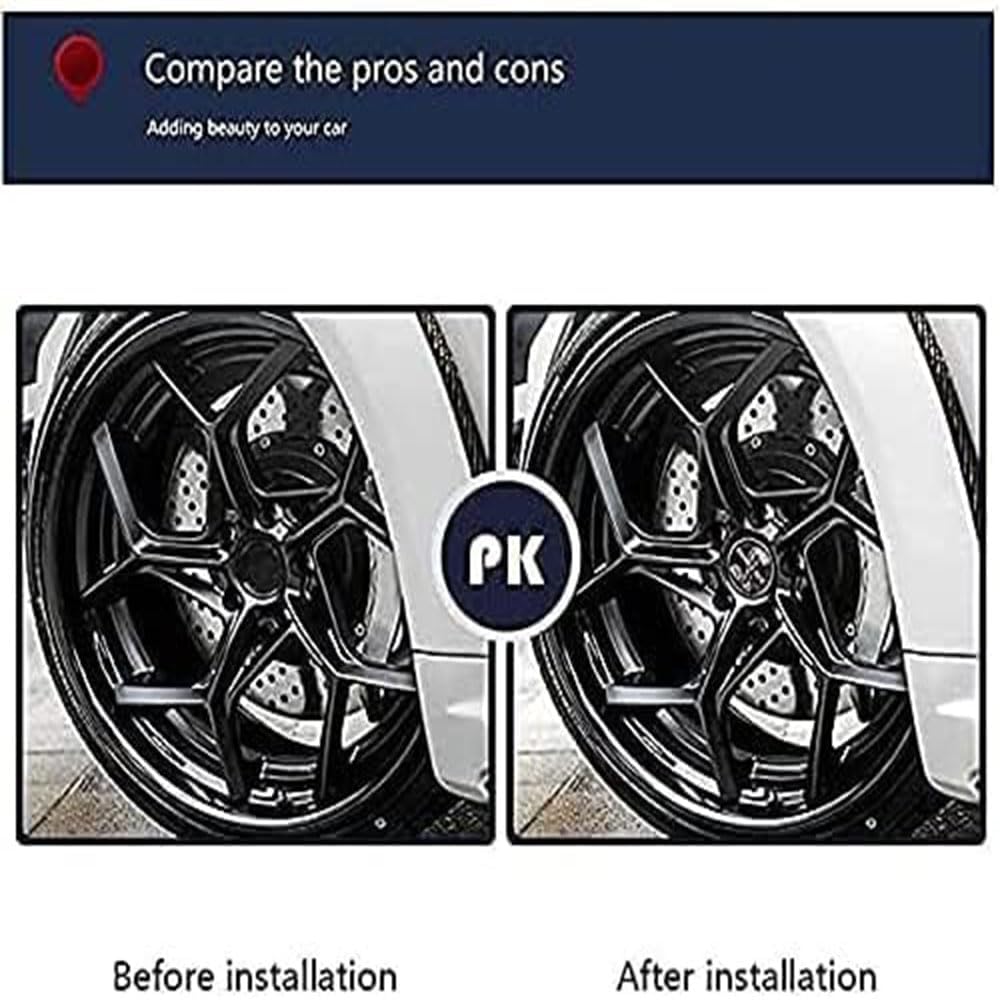 4x FÜR Brabus SMART 450 451 452 Nabendeckel Radkappen Felgendeckel Schwarz 60MM