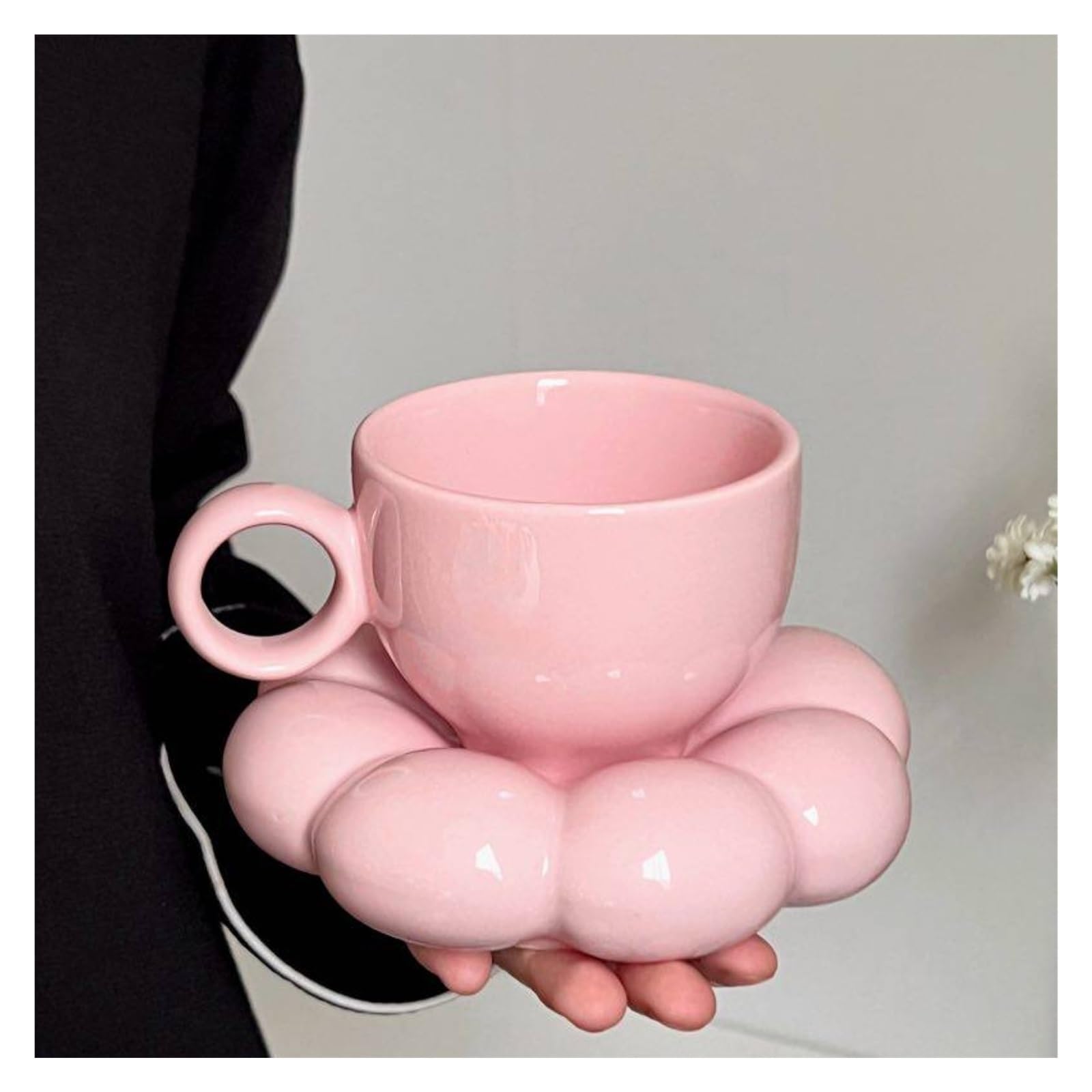 Tazas Y Jarras De Café Taza De Café De Cerámica Nórdica Taza De Desayuno Para Té Cacao Y Leche