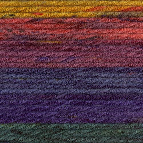 Image of Lion Brand Yarn Mandala Thick & Quick Bulky Yarn, Turbine, 1 Skein | Variegated Super Bulky Acrylic Knit & Crochet Fiber, Baby Projects, Chunky Blankets, Colorful Hats, Scarves